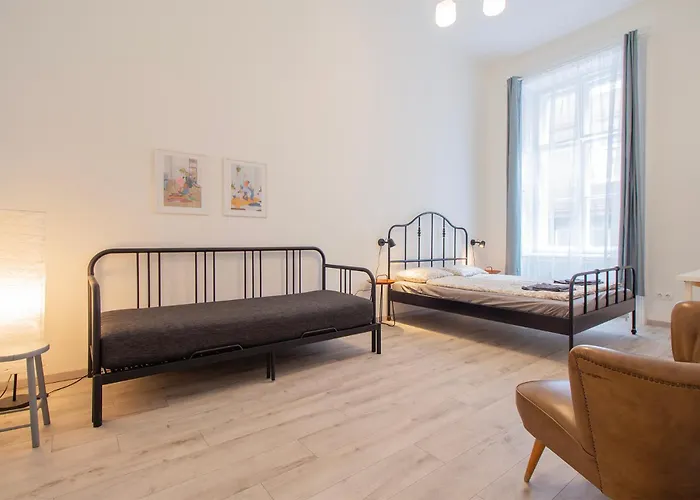 Dohany With 3bedroom 1,5bath - 9people Apartmán